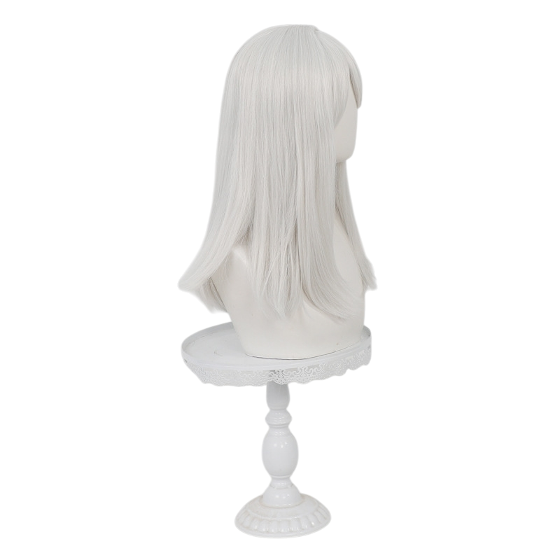 White Smoke Etra Cosplay Wig - Arknights: Endfield (Silver White Long Scalp) (FEVERCOS)