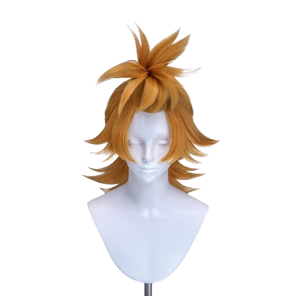White Smoke Remlin Cosplay Wig - Gachiakuta (Micro-Crimped Teased Base) (FEVERCOS)