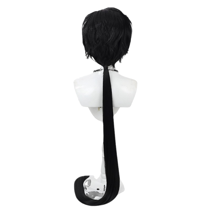 White Smoke Kou Seiya Cosplay Wig - Star Fighter (Teased Crown Long Tail) (FEVERCOS) Sailor Moon