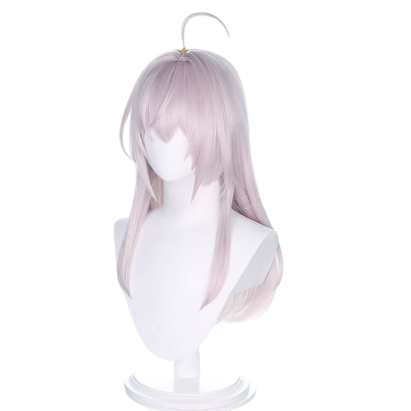 White Smoke Alya (Alisa Mikhailovna Kujou) Cosplay Wig - Alya Sometimes Hides Her Feelings in Russian (Silver/Ahoge) (FEVERCOS)