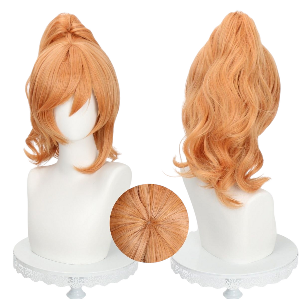 White Smoke Ji Xiaoman Cosplay Wig - Flash Project (Clip-On Ponytail) (FEVERCOS) Honor of Kings