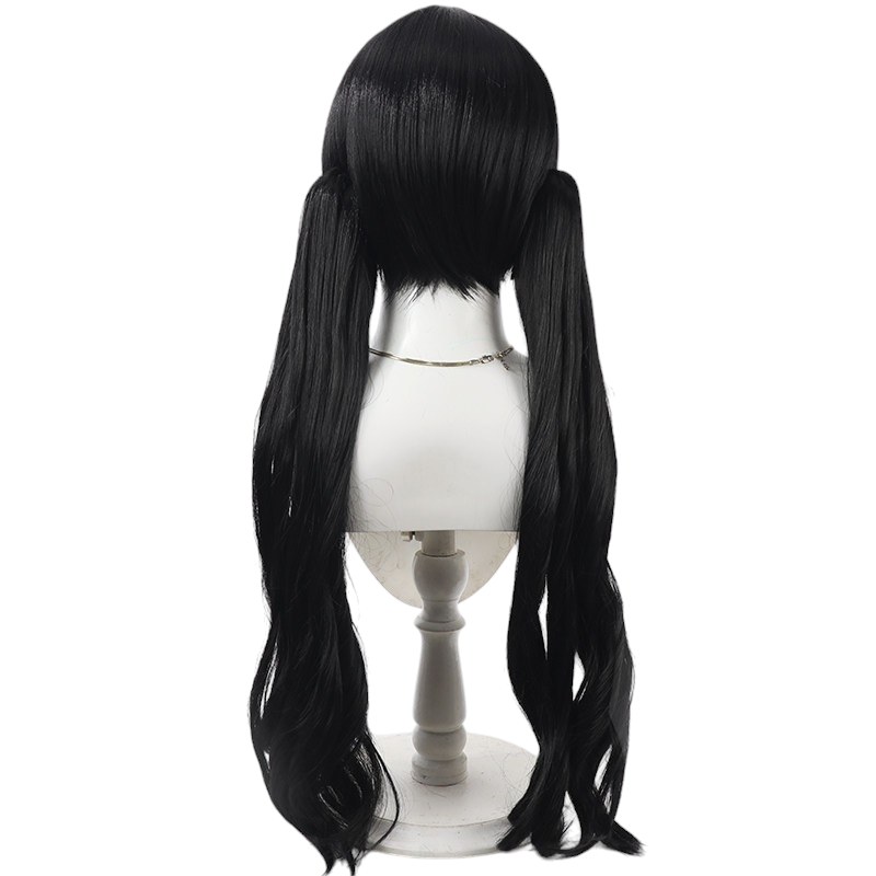 White Smoke Fuyuko Mayuzumi Cosplay Wig - Idolmaster Shiny Colors (Detachable Ponytail Scalp) (FEVERCOS)
