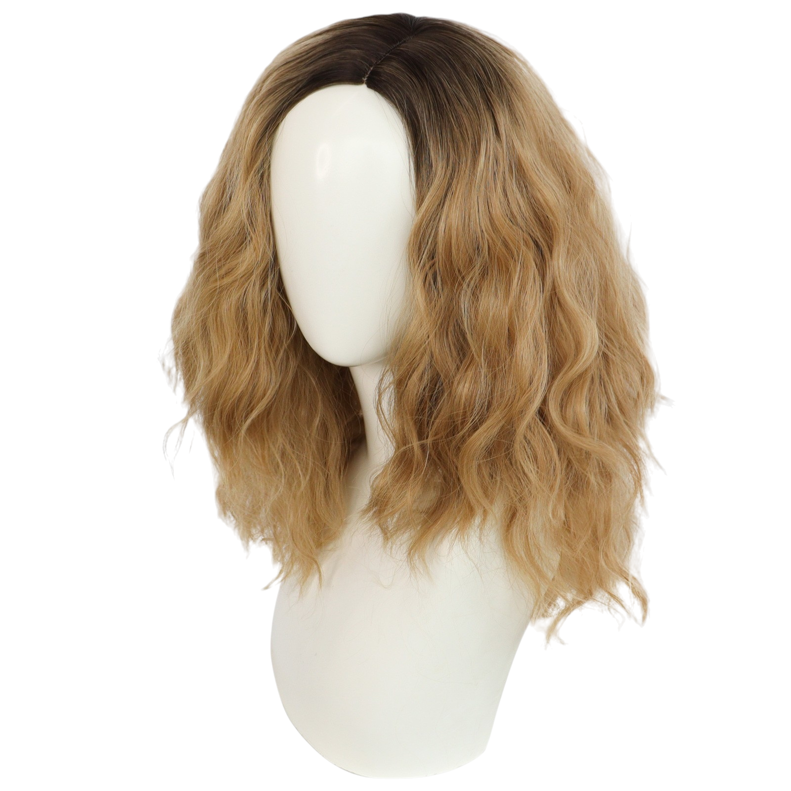 Sienna Jamie Hughes (80s/Young Pam) Cosplay Wig - Totally Killer (Blonde) (FEVERCOS)