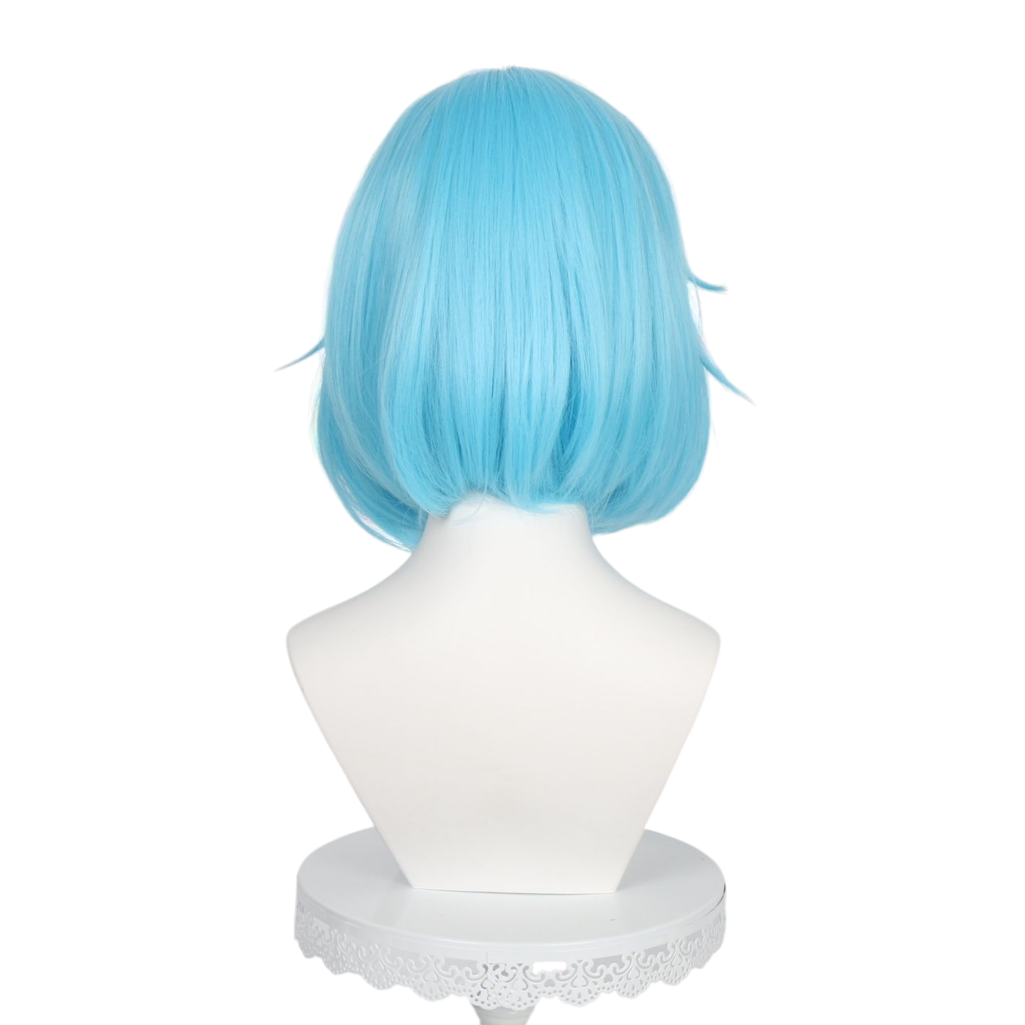 White Smoke Daji Cosplay Wig - Honor of Kings (Line Puppy Teased Inward Curl) (FEVERCOS)