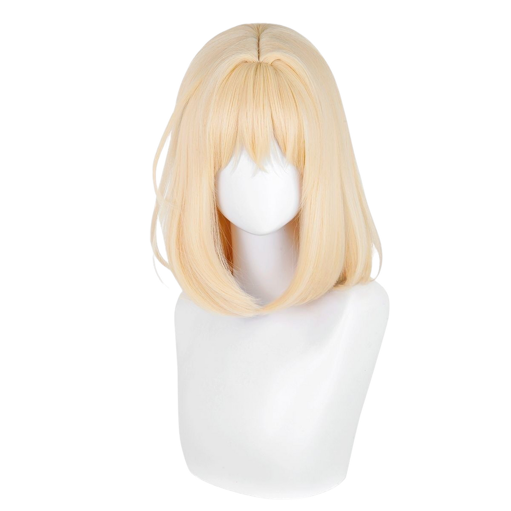 White Smoke Uika Misumi Cosplay Wig - Masked Band (Green Styled Scalp) (FEVERCOS) BanG Dream!