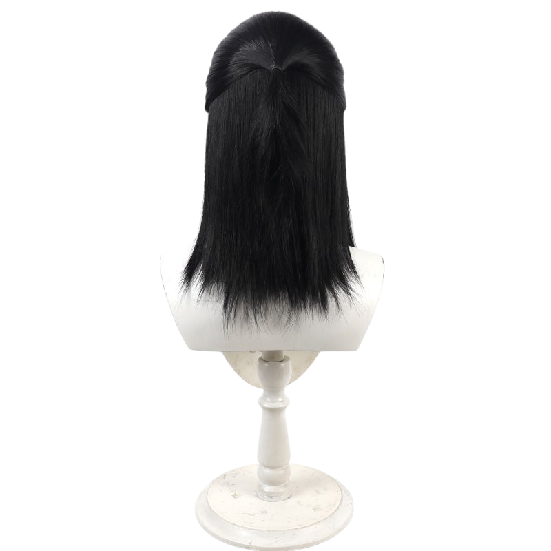 White Smoke Lei Heng Cosplay Wig - Limbus Company (Half-Tied Styled) (FEVERCOS)