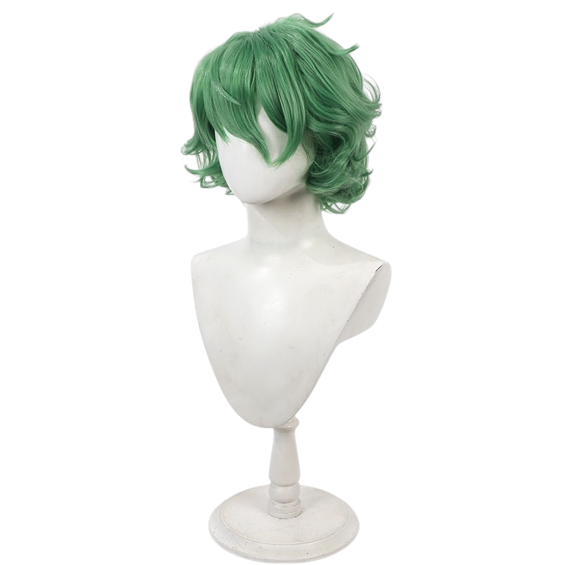 Sea Green Majima Cosplay Wig - Lycoris Recoil (Green Messy) (FEVERCOS)
