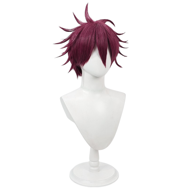 White Smoke Carpaccio Luo-Yang Cosplay Wig - Mashle: Magic and Muscles (Student Robe Ver.) (FEVERCOS)
