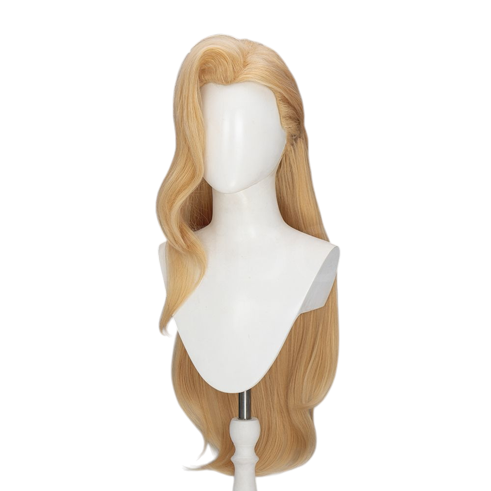 White Smoke Cloak Cosplay Wig - Marvel Rivals (80cm Black Teased Long) (FEVERCOS)