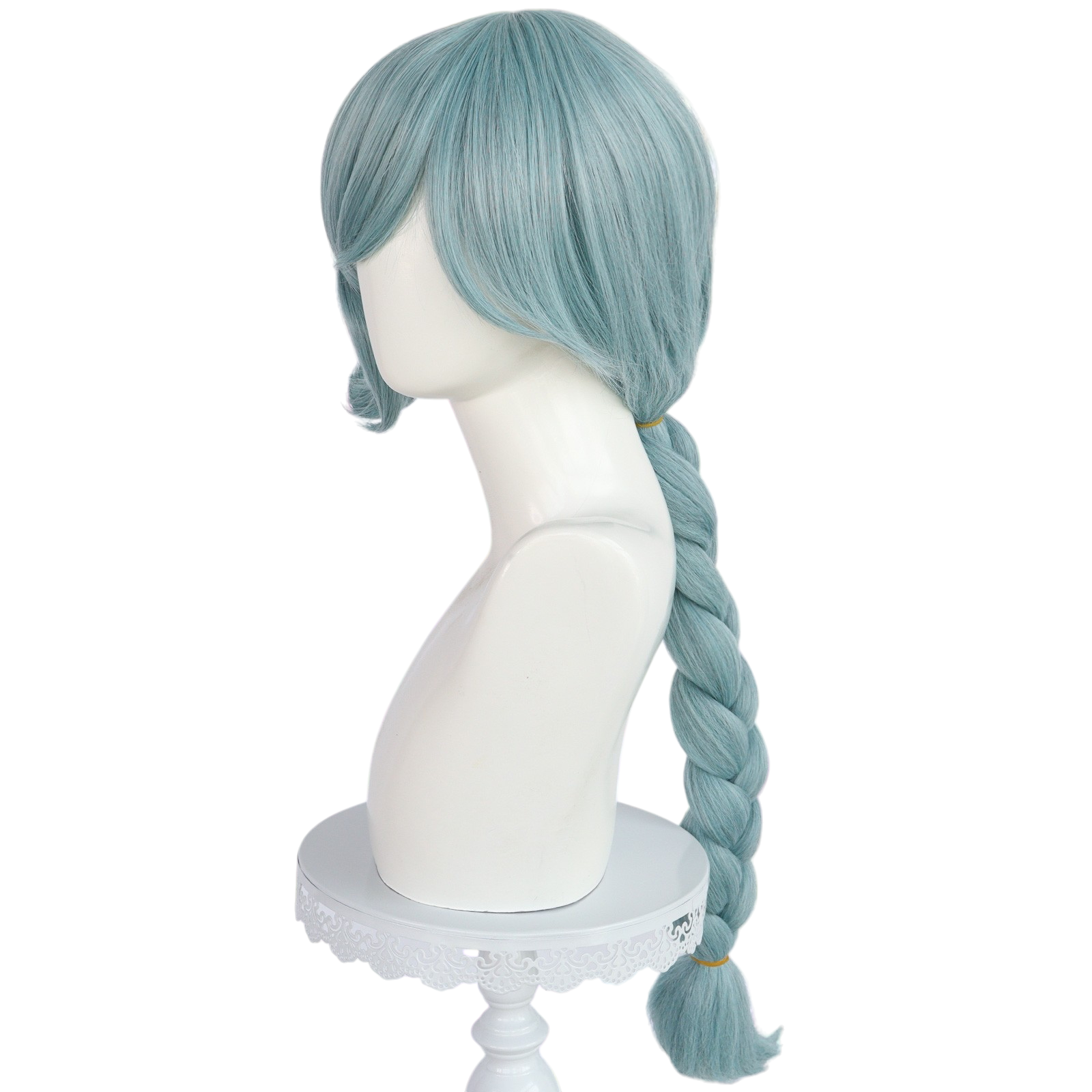 Light Gray Fubuki Clockford Cosplay Wig - Rain Code (Blonde Drills) (FEVERCOS)