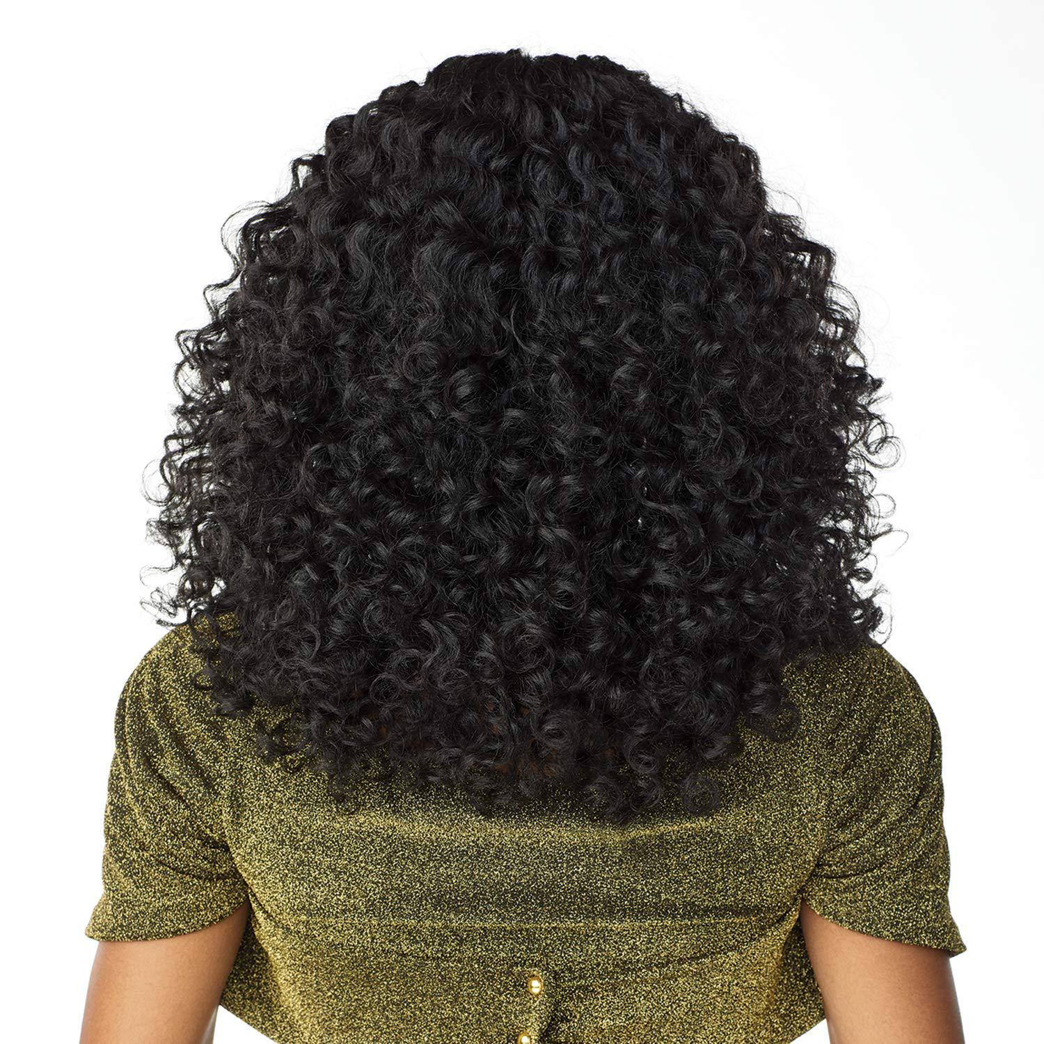 Black Raven Kinky Coil Lace Bob - Street Culture (Middle Part T-Lace) (FEVERCOS)