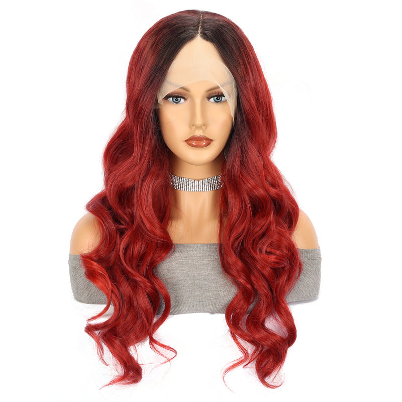 White Smoke Classic Body Wave Lace Wig - Timeless Muse (Long Middle Part) (FEVERCOS)
