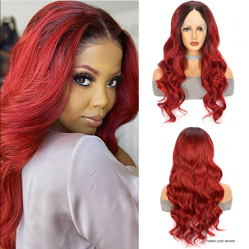 White Smoke Classic Body Wave Lace Wig - Timeless Muse (Long Middle Part) (FEVERCOS)