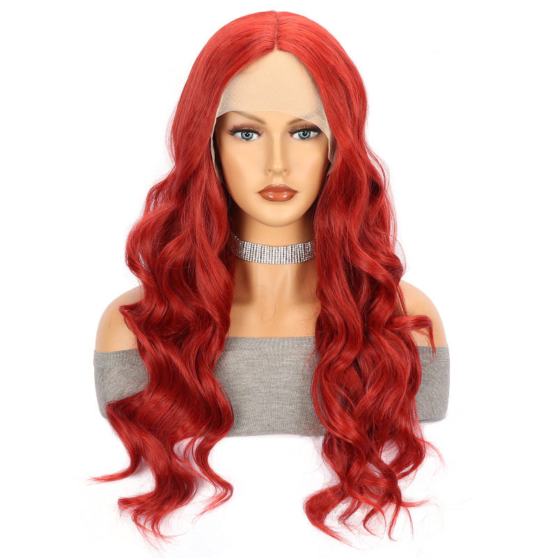 White Smoke Classic Body Wave Lace Wig - Timeless Muse (Long Middle Part) (FEVERCOS)