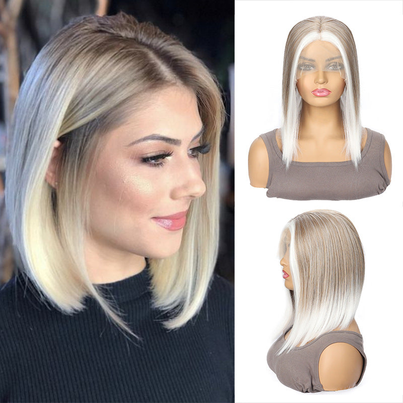 White Smoke Euro-Chic Signature Lace Wig - Avant-Garde (13x4x1 T-Part) (FEVERCOS)