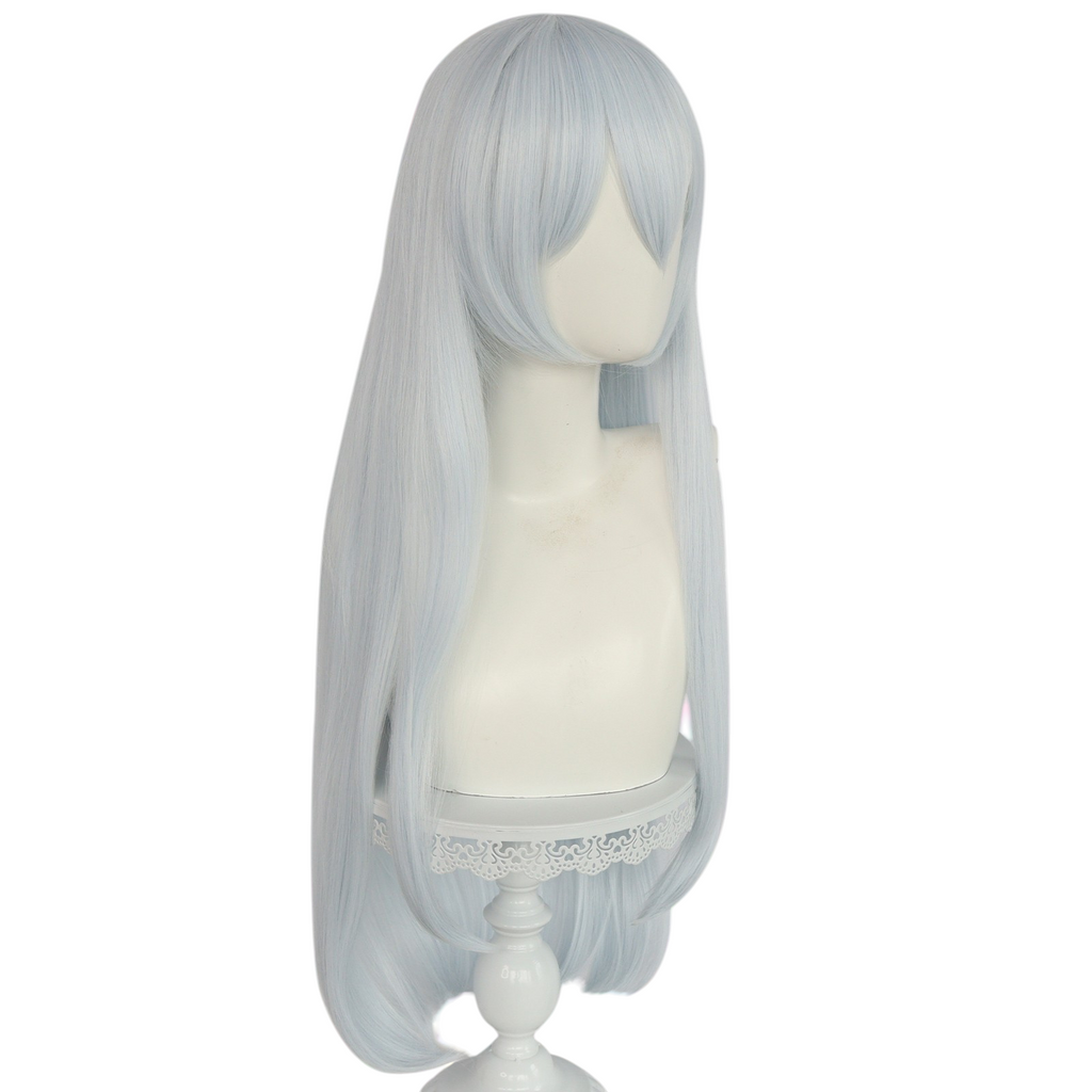 Gray Kanade Yoisaki Cosplay Wig - Project Sekai (Long Grey-Blue) (FEVERCOS)