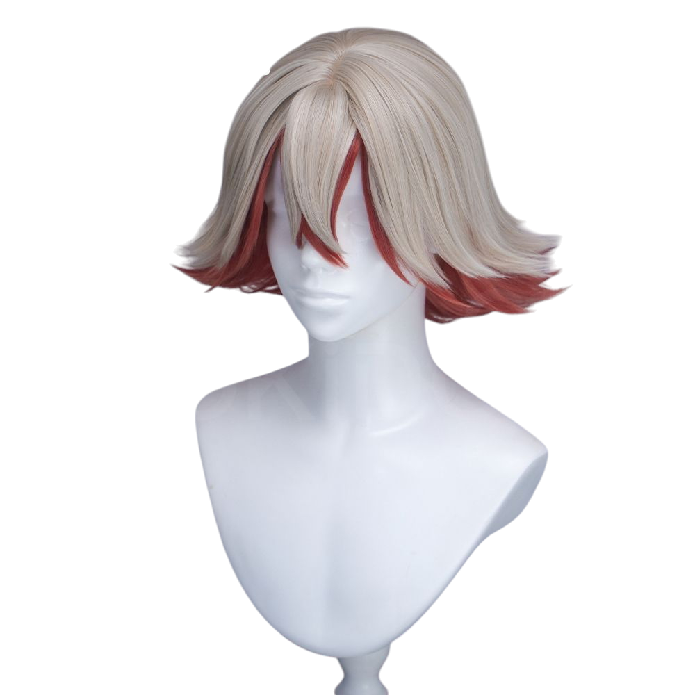 White Smoke Fu Orostel Cosplay Wig - Gachiakuta (Simulation Scalp Short) (FEVERCOS)