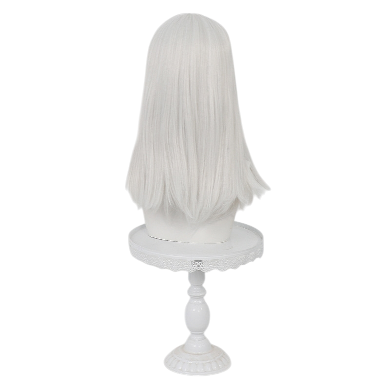White Smoke Etra Cosplay Wig - Arknights: Endfield (Silver White Long Scalp) (FEVERCOS)
