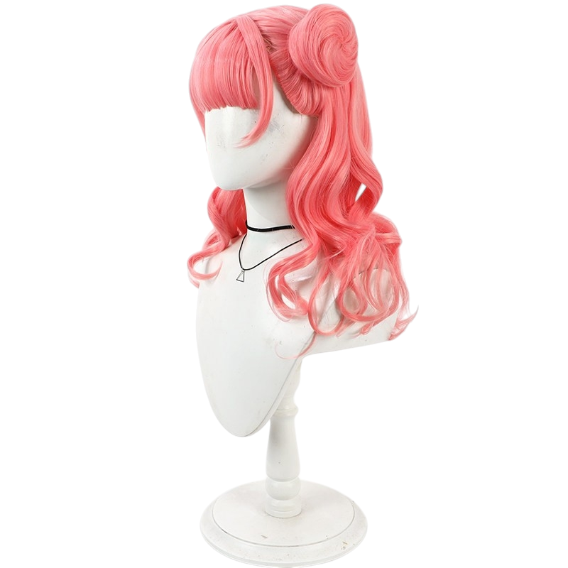 White Smoke Miyu Suzuki Cosplay Wig - You and I Are Polar Opposites (Wavy Styling) (FEVERCOS)