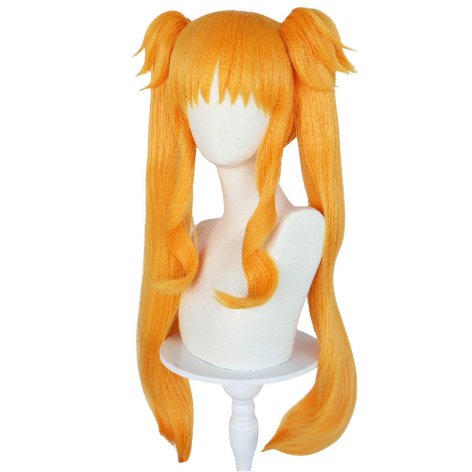 Goldenrod Nanoha Takamachi Cosplay Wig - Lyrical Nanoha (Auburn Side-Tail) (FEVERCOS)