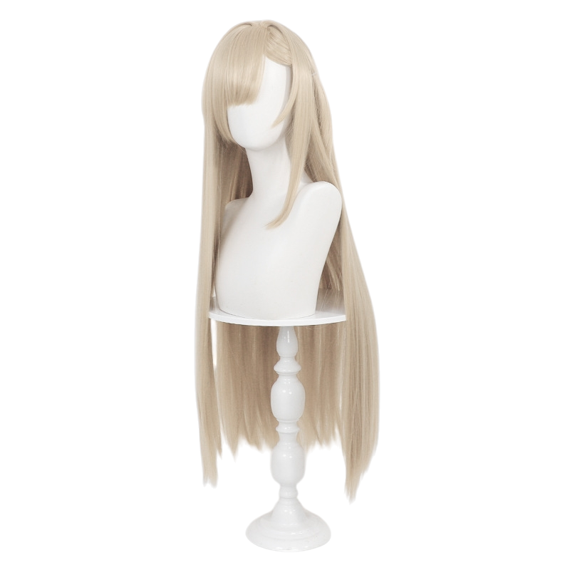 White Smoke Asuna Ichinose (Bunny Girl Ver.) Cosplay Wig - Blue Archive (Golden Long Waves) (FEVERCOS)