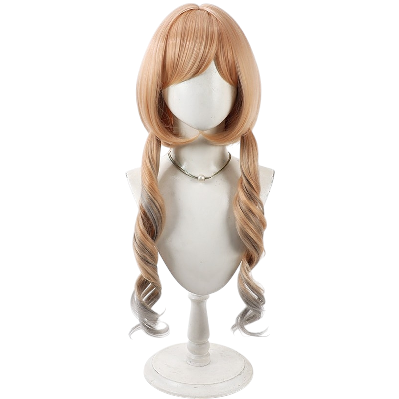 White Smoke Eli Conifer Cosplay Wig - Nijisanji / VTuber (Green Scalp Style) (FEVERCOS)