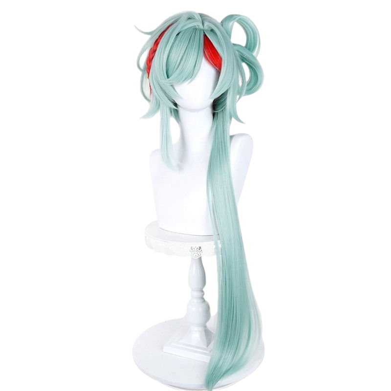 White Smoke Shao Siyuan Cosplay Wig - Honor of Kings (Flower Fairy Twin Rings) (FEVERCOS)