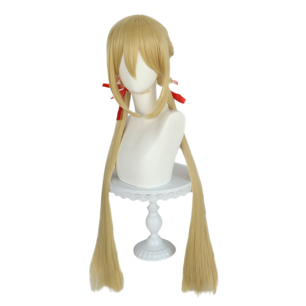 Tan Nanami Arihara Cosplay Wig - Riddle Joker (Pink Twin Tails) (FEVERCOS)