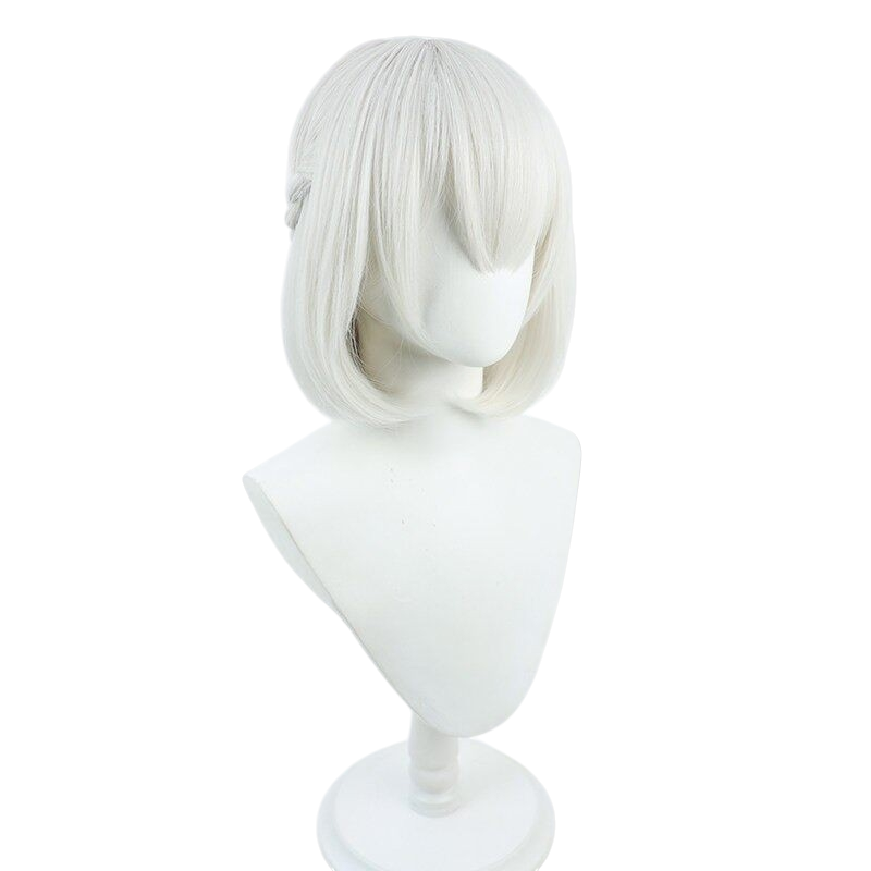 White Smoke Sena Himuro Cosplay Wig - Blue Archive (Silver Long Loose) (FEVERCOS)