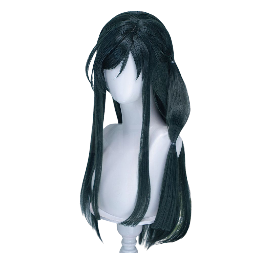 White Smoke Hazakura Ruri Cosplay Wig - Agents of the Four Seasons (Simulation Scalp Styling) (FEVERCOS)