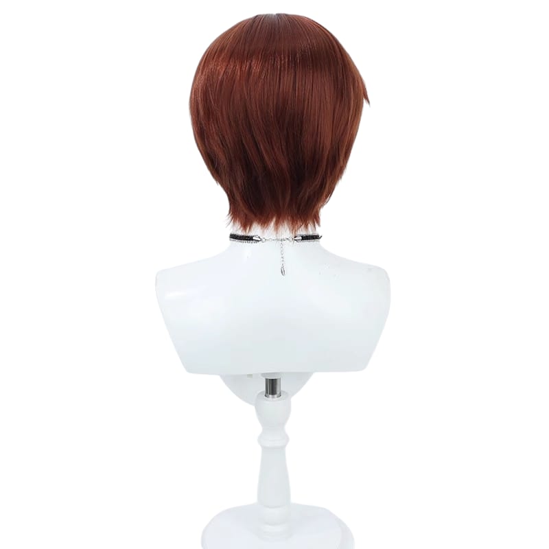 Lavender Chilchuck Tims Cosplay Wig - Dungeon Meshi (Brown Short) (FEVERCOS)