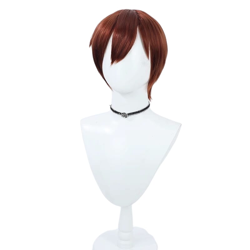 Lavender Chilchuck Tims Cosplay Wig - Dungeon Meshi (Brown Short) (FEVERCOS)