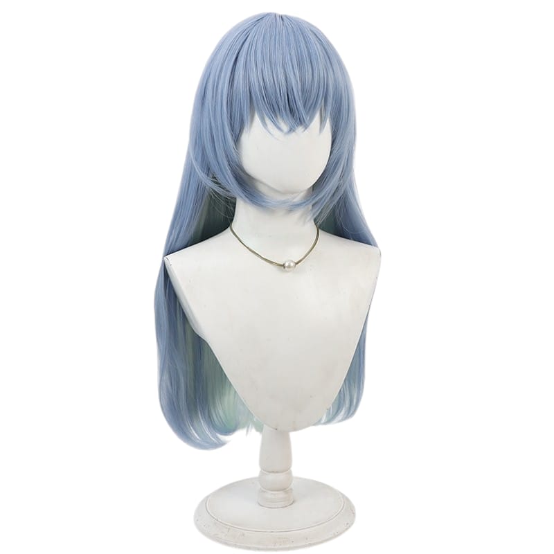 Light Gray Hana Suzuki Cosplay Wig - Idolmaster Shiny Colors (White/Pink Gradient) (FEVERCOS)