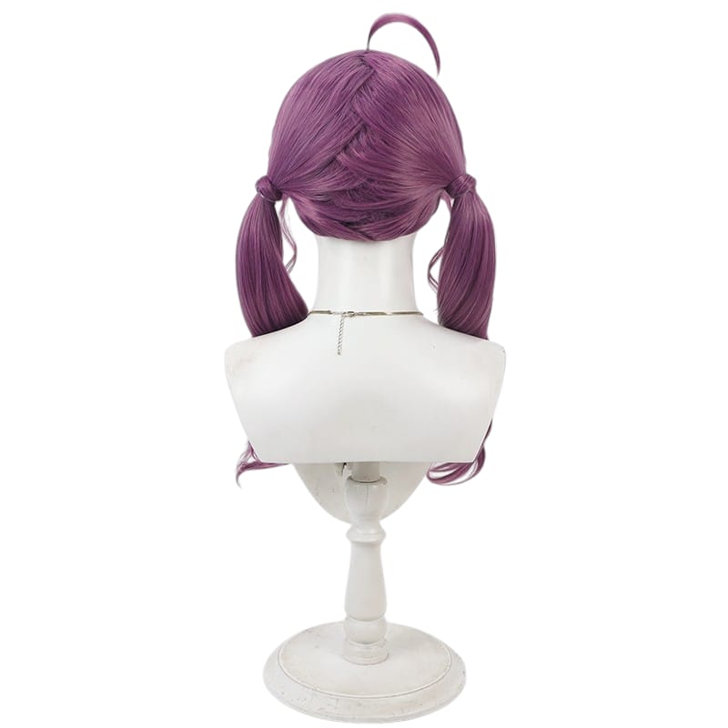 Light Gray Riin Kaya Cosplay Wig - Gakuen Idolmaster (Twin Braids) (FEVERCOS)THE IDOLM@STER