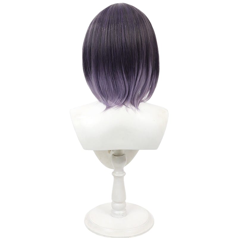 Light Gray Misuzu Hatanya Cosplay Wig - Gakuen Idolmaster (Gradient Bob) (FEVERCOS)THE IDOLM@STER
