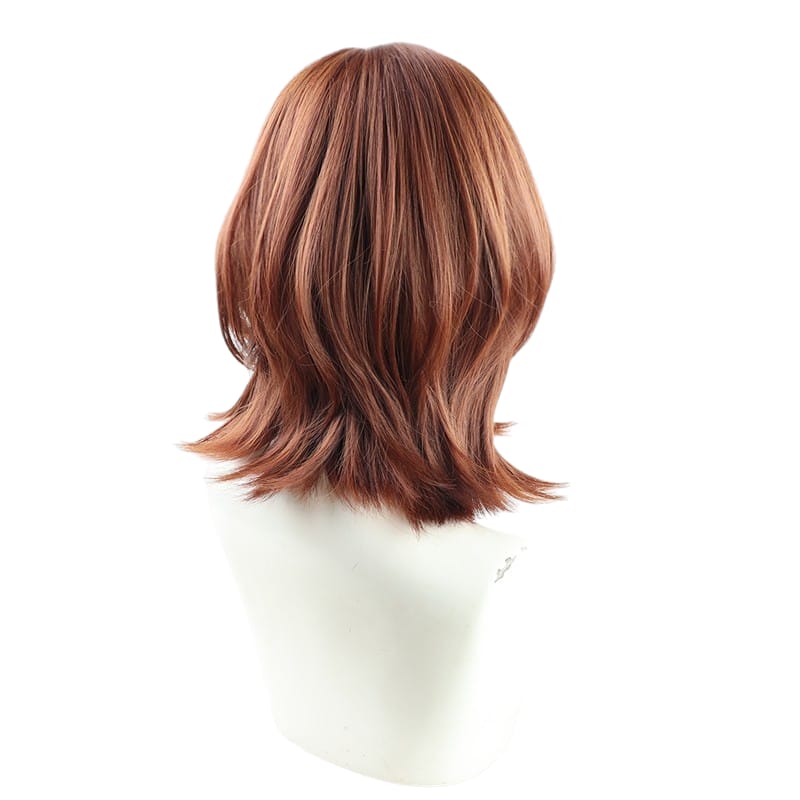 Saddle Brown Madoka Higuchi Cosplay Wig - Idolmaster Shiny Colors (Brown Short) (FEVERCOS)THE IDOLM@STER