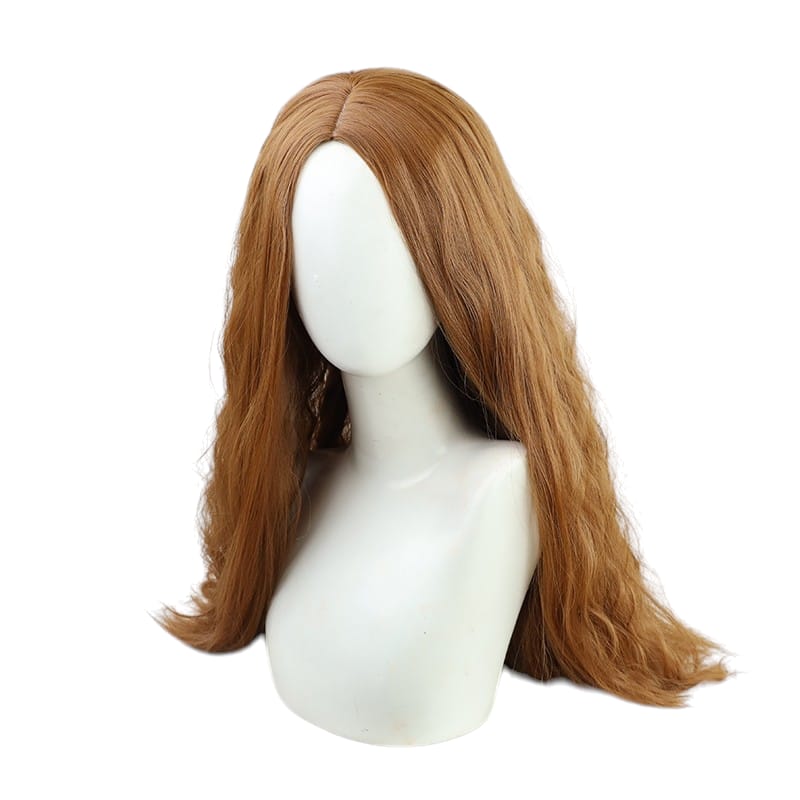 Light Gray Scarlet Witch (Wanda) Cosplay Wig - WandaVision (Auburn Wavy) (FEVERCOS) marvel