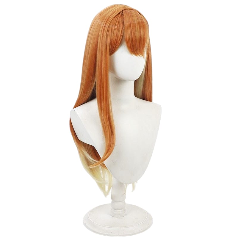 Light Gray Sumika Shiun Cosplay Wig - Gakuen Idolmaster (Green Gradient) (FEVERCOS)THE IDOLM@STER