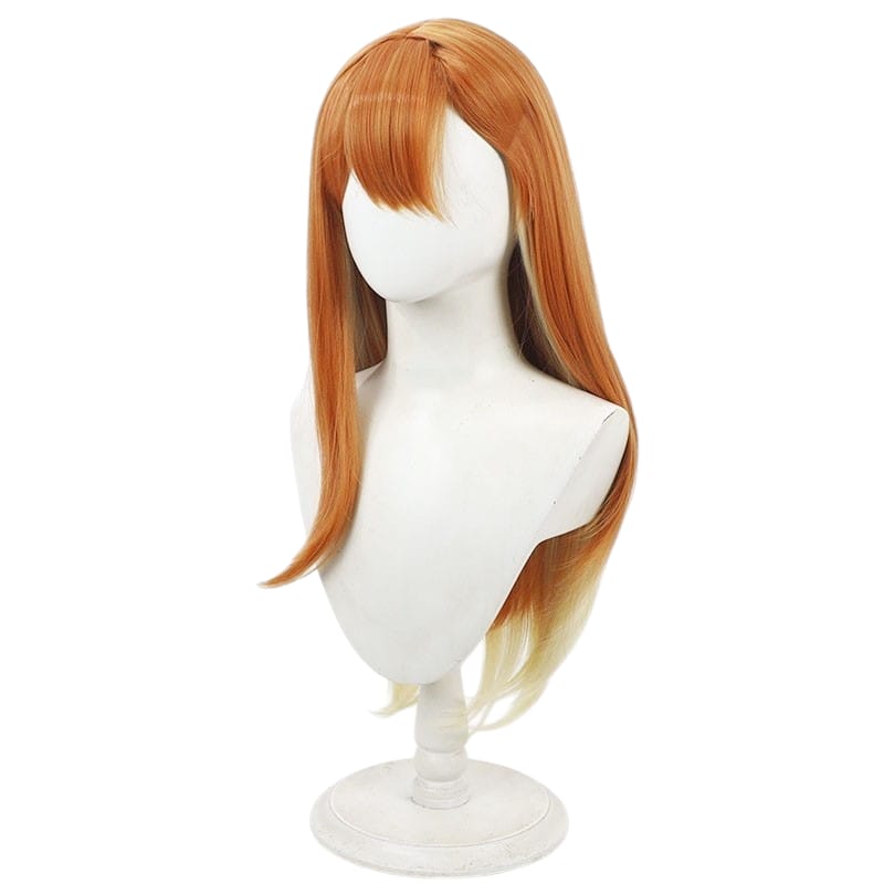 Light Gray Sumika Shiun Cosplay Wig - Gakuen Idolmaster (Green Gradient) (FEVERCOS)THE IDOLM@STER