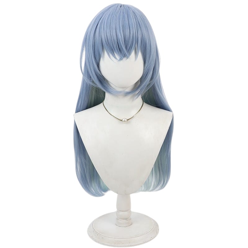 Light Gray Hana Suzuki Cosplay Wig - Idolmaster Shiny Colors (White/Pink Gradient) (FEVERCOS)