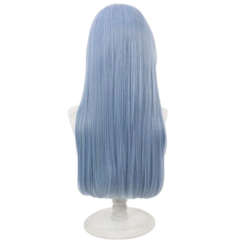 Light Slate Gray Hana Suzuki Cosplay Wig - Idolmaster Shiny Colors (White/Pink Gradient) (FEVERCOS)