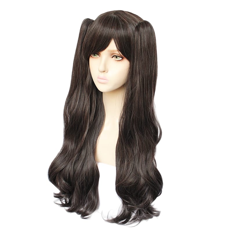 White Smoke Rin Tohsaka Cosplay Wig - Fate/Grand Order / Stay Night (Tiger Clip Twin Tails) (FEVERCOS)