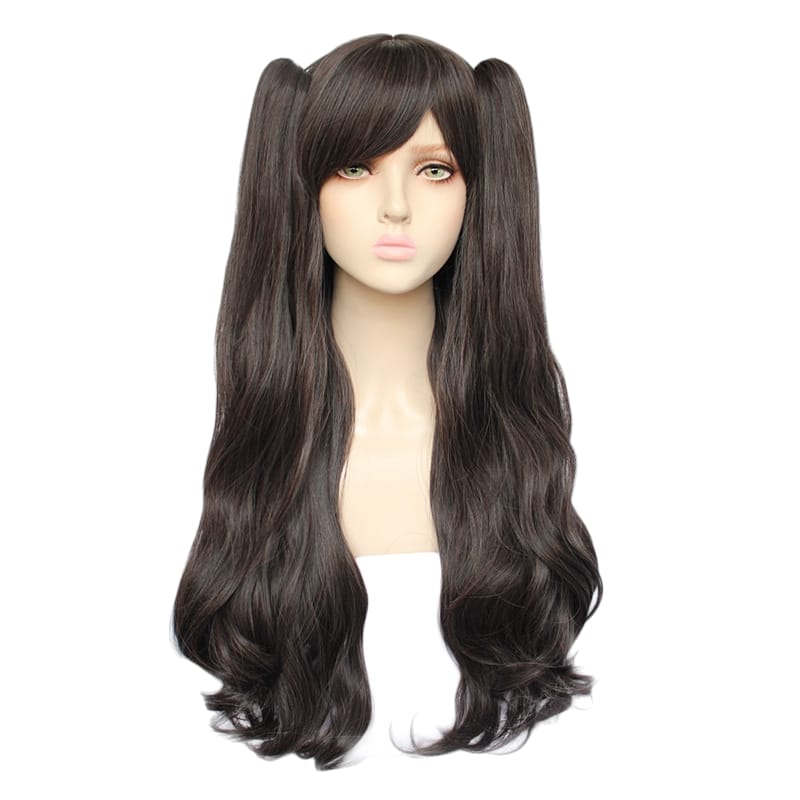 White Smoke Rin Tohsaka Cosplay Wig - Fate/Grand Order / Stay Night (Tiger Clip Twin Tails) (FEVERCOS)
