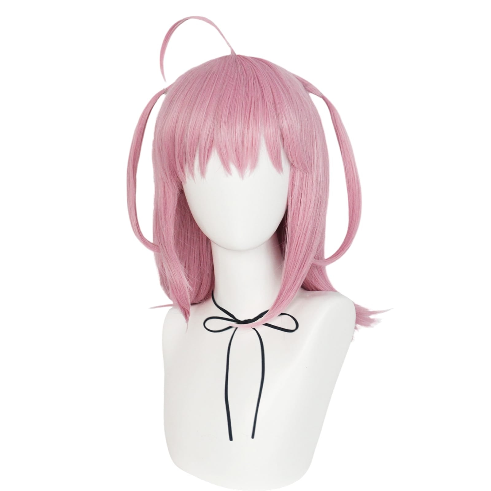 White Smoke Amu Hinamori Cosplay Wig - Shugo Chara! (Pink Side-Tail) (FEVERCOS)