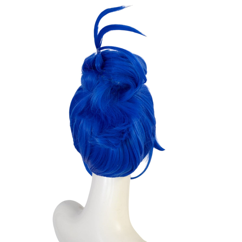 White Smoke D.Va (Hana Song) Le Sserafim Cosplay Wig - Overwatch 2 (Brown High Bun) (FEVERCOS)