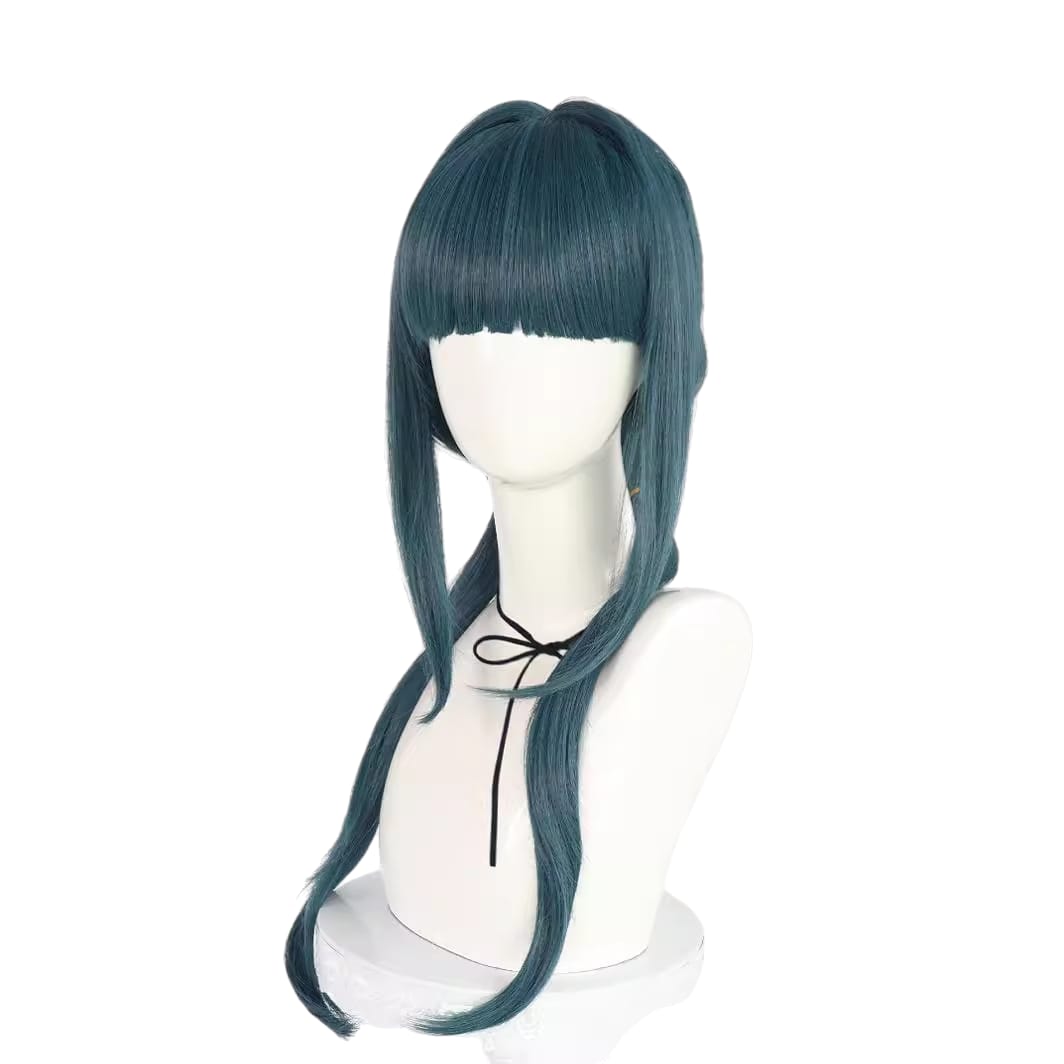 White Smoke Maomao Cosplay Wig - The Apothecary Diaries (Dark Green Standard) (FEVERCOS)
