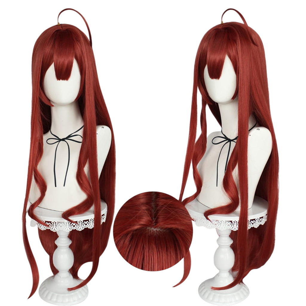 White Smoke Itsuki Nakano Cosplay Wig - The Quintessential Quintuplets (Red Long) (FEVERCOS)