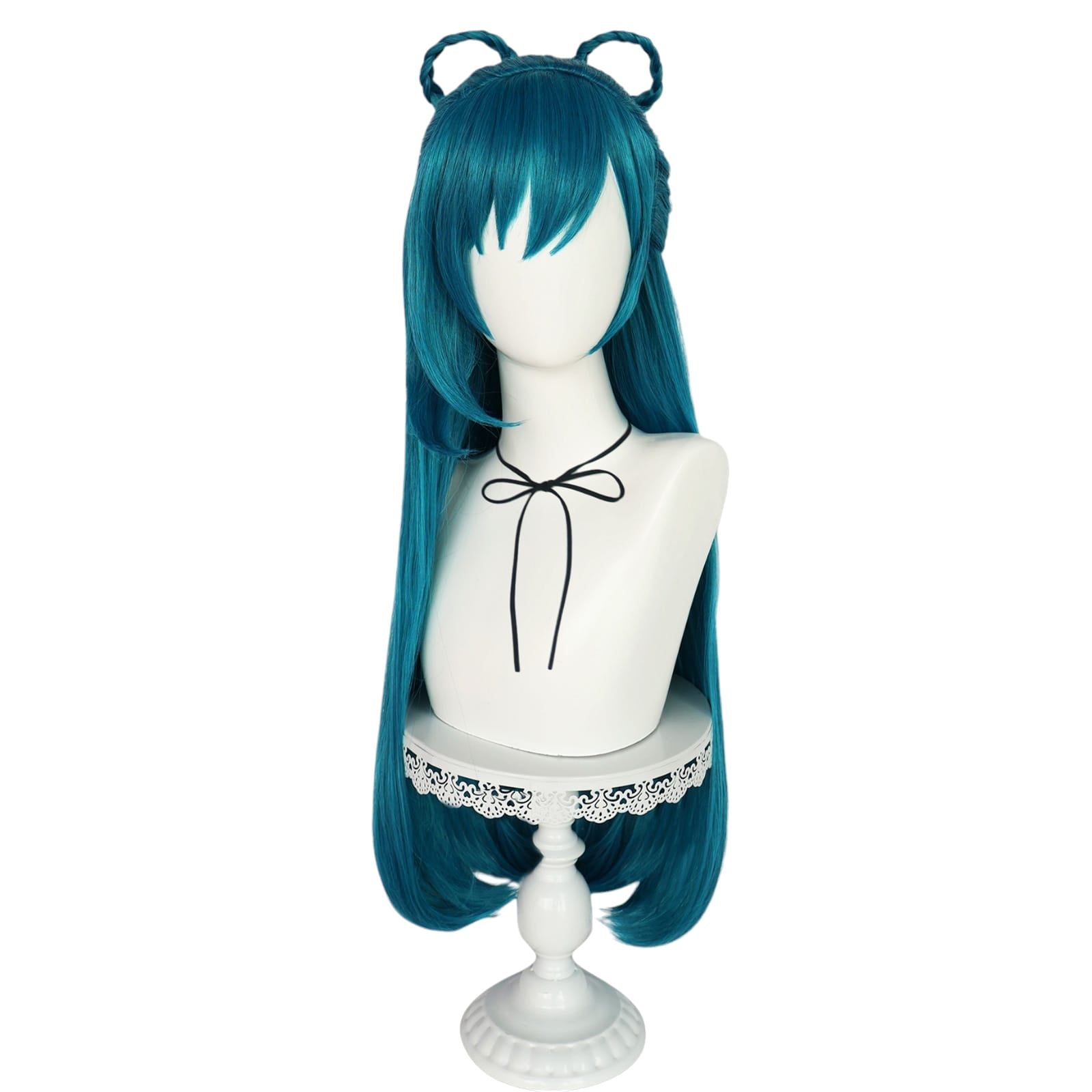 White Smoke Himari Azuma Cosplay Wig - Chained Soldier (Silver Short) (FEVERCOS)