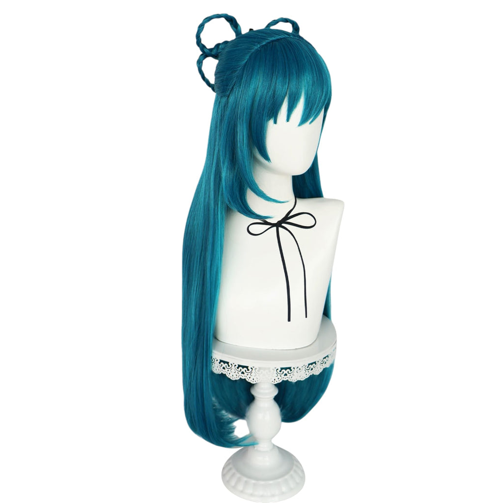 White Smoke Himari Azuma Cosplay Wig - Chained Soldier (Silver Short) (FEVERCOS)