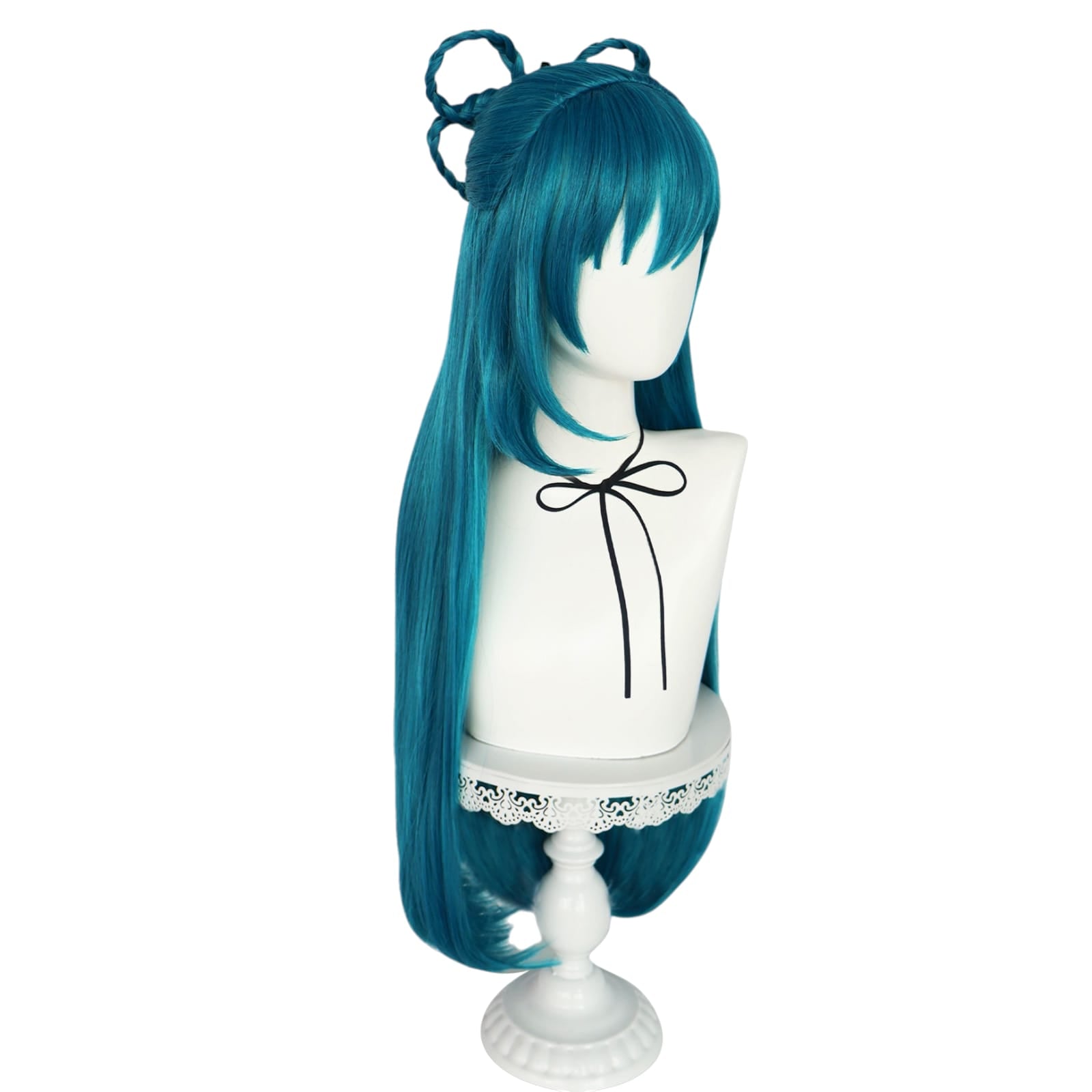 White Smoke Himari Azuma Cosplay Wig - Chained Soldier (Silver Short) (FEVERCOS)